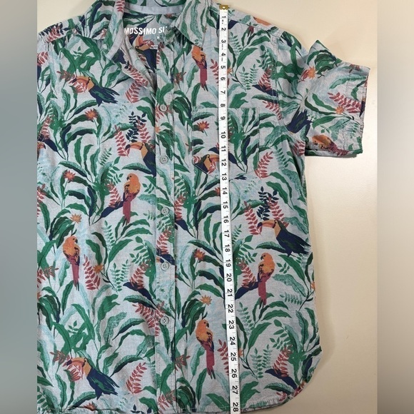 Mossimo Supply Co. Aloha Shirt Men’s Size Medium - Picture 5 of 10